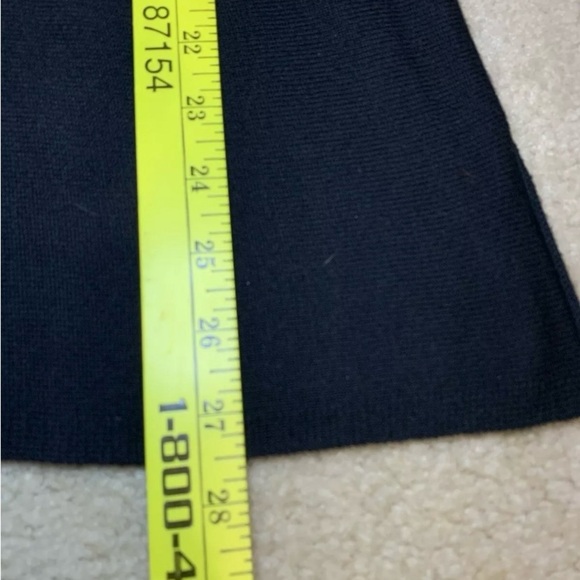 Context Lord & Taylor Soft Black Cashmere Blend Sweater- L - Picture 13 of 13